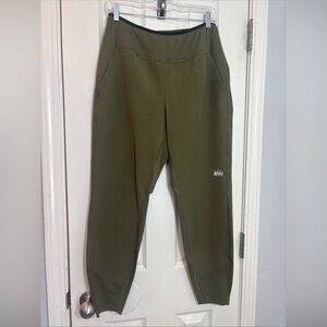 REI Co-op Swifland Hybrid Running Pants Olive Green size L